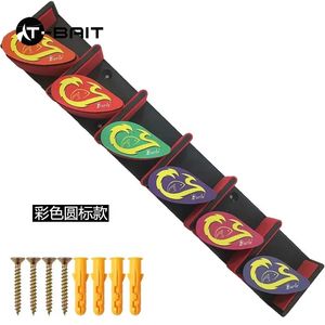 Fabricants Vente en gros Matériel de pêche Accessoires d'outils Nouveau <span class=keywords><strong>support</strong></span> mural suspendu pour <span class=keywords><strong>canne</strong></span> à pêche Boîte verticale <span class=keywords><strong>Support</strong></span> pour <span class=keywords><strong>canne</strong></span> à pêche - Product Image 5