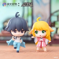 Vente en gros de figurines pendentifs authentiques en version Q de la série Fox Spirit Matchmaker Millennium Under Flowers Wangquan Fugui, en boîte surprise