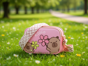 Borsa a tracolla Kabibala Cartoon per fotocamera con tracolla regolabile per fotocamere DSLR, SLR e mirrorless, in tessuto - Product Image 2