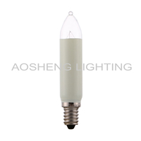 Bombilla LED T11 Tipo Puente, Bombilla LED T11 con Base para Vela, E10 10-55V 0.1-0.2W, Bombilla LED T11 para Decoración Navideña