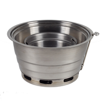 Poterie pour barbecue au charbon de bois, grille de table pour barbecue d'intérieur