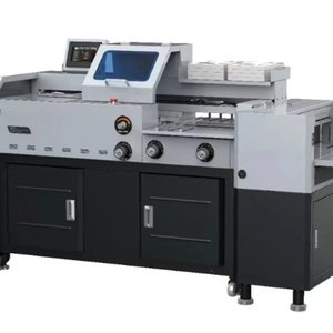 QK-H20L hoàn toàn tự động Pur A3 tự động Bìa thức ăn Pur máy tính ràng buộc với nếp nhăn và cuốn sách thả và thu thập hoàn hảo chất kết dính - Product Image 1