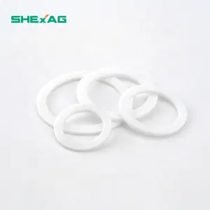 Ptfe Materialen Nylon Afdichting Wasmachine Sterke Corrosiebestendigheid Witte Kleur Iso Grote Effen Wasmachine Ronde Vorm/1000Pcs