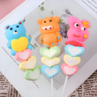 Trendy bestseller: Kinderen snoepjes fruitig kleurrijk snoep 15g cartoon marshmallowstokjes, geschikt voor winkelcentra en supermarkten