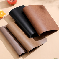 Wasserdichtes & Ölbeständiges PVC-Kunstleder Klassisches Umweltfreundliches Tischset für Zuhause, Hotel und Restaurant