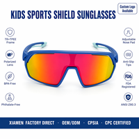 Dernières Tendances : Lunettes de Soleil Polarisées pour Enfants en Nylon Léger, Souple et Doux, Protection UV Photochromique CE, Semi-Cerclées, Idéales pour la Course