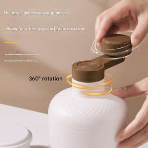 Máquina de afeitar de hielo Manual de plástico de nuevo estilo para uso doméstico de verano pequeña capacidad de 1-2L fabricante de bloques de hielo caseros - Product Image 2