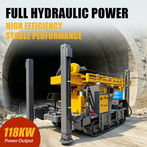 เครื่องเจาะน้ำแบบตีนตะขาบสำหรับงานเจาะบ่อน้ำลึก 500 เมตร ราคาโรงงานจีน เครื่องเจาะน้ำดีเซลสำหรับเจาะหลุมลึก - Product Image 4