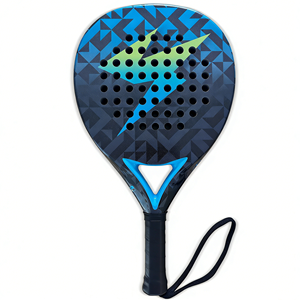 Raqueta de Pádel Elite de Fibra de Carbono 18K, Forma de Lágrima, Raqueta Profesional con Superficie Rugosa para un Juego de Alto Rendimiento - Product Image 1