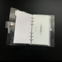 Carnet de budget A6 en plastique PP avec fermeture élastique, organiseur de finances et suivi des dépenses