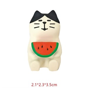 Statuetta in Resina a Forma di Fette di Anguria - Grazioso Mini Ornamento da Scrivania per Decorazioni Estive <span class=keywords><strong>e</strong></span> Regali - Product Image 6