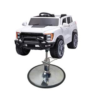 Equipo de Barbería Listo para Enviar, Silla de Peluquería Infantil, Silla de Peluquería Eléctrica con Forma de Auto, Silla de Peluquero para Niños - Product Image 6