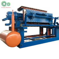 Mini 1000 Stuk/Uur Eierbak Kartonnen Verpakkingsmachine Met Hete Persmachine