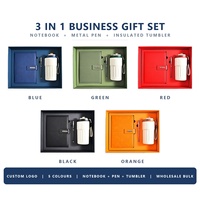 Ensemble cadeau d'affaires personnalisé avec logo, bloc-notes A5, stylo et tasse, ensemble de papeterie, articles promotionnels en gros pour le bureau