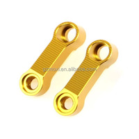 Ekstensi Riser Spion Motor Universal MOXI Baru, CNC Aluminium, Peninggi & Perpanjang Adaptor 8mm 10mm, Braket Samping