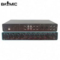 Interface audio numérique OEM DM404 Pro Studio 4CH, console DJ, enregistrement, podcasting, carte son, interface audio