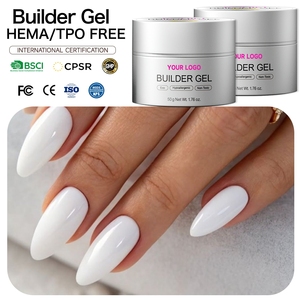 เจลต่อเล็บ HEMA&TPO Free 50 กรัม เนื้อเจลแข็ง ทนทาน ป้องกันการแตกหัก ติดทนนาน บริการ ODM - Product Image 1