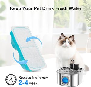 <span class=keywords><strong>Fontaine</strong></span> <span class=keywords><strong>à</strong></span> <span class=keywords><strong>eau</strong></span> pour animaux de compagnie en forme de bouteille de 3,2 L avec capteur d'induction, vente en gros, directement de l'usine - Product Image 3