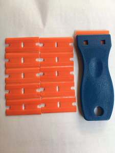 Plastic Razor Scraper Plastic Window Film Tools High Quality Glue Sticker Remover Tools Plastic Razor Scraper Cutter