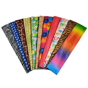 Wholesale Deep Color Printed Personality Custom Wrapping Crepe Paper