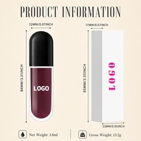 Gloss à lèvres liquide vegan pailleté nacré haute brillance hydratant longue tenue avec logo personnalisé OEM ODM Cosmétiques