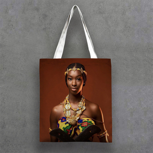 Bolso <span class=keywords><strong>de</strong></span> mano con impresión personalizada étnica Bohemia con pintura al óleo <span class=keywords><strong>de</strong></span> <span class=keywords><strong>la</strong></span> <span class=keywords><strong>vida</strong></span> humanística africana - Product Image 2