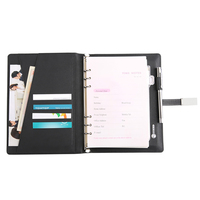 Carnet intelligent personnalisé en cuir PU avec batterie externe intégrée, agenda, chargeur USB et fonction de charge durable – Nouveauté