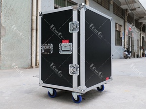 Vier-Schubladen-Werkzeugkoffer Tour Flight Road Case Aluminium-Werkzeugkasten Road Flight Case mit Schubladen Flight Case Rollschublade - Product Image 4
