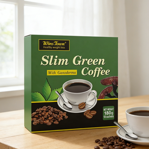 Caffè Verde Istantaneo in Polvere per il Controllo del Peso, Bevanda Dimagrante Naturale con Estratti Vegetali per una Dieta Bilanciata - Product Image 1