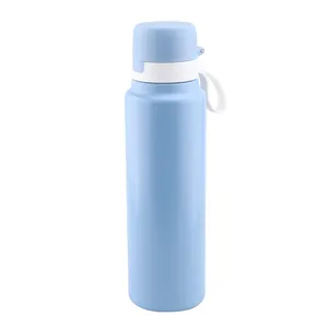 挤压瓶运动热卖饮用水过滤器瓶杯带过滤器野营徒步旅行