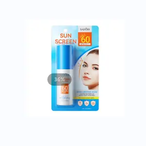 Perlindungan UV luar ruangan derma tabir surya spf70 diaar spf 90 tabir surya roshan tabir surya asam Hyaluronic menyegarkan