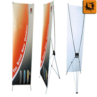 Présentoir rétractable d'exposition publicitaire X Banner 60x160
