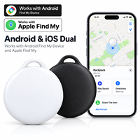 Traceur intelligent sans fil Air Tag pour MFI Find My Android Google Find Hub, localisateur GPS anti-perte pour clés de voiture et sacs
