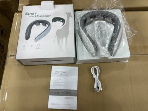 Masseur intelligent pour le cou, 1 lumière infrarouge, physiothérapie, rechargeable par USB, batterie au lithium, masseur de cou portable - Product Image 6