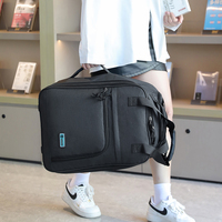 Valise cabine légère et durable avec double poignée télescopique, écologique et portable. Approuvé pour les bagages de petite taille Ryanair