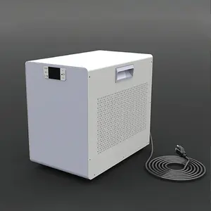 0.3hp Ice Bath Cold Plunge Chiller Cooling System Water Cooled Water Chiller With Heater