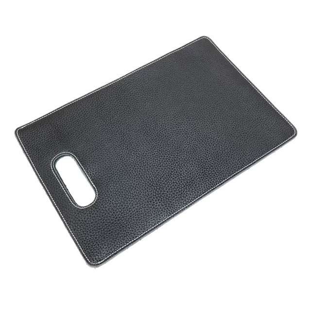 Zm163 Custom Logo Men Genuine Leather Case Sleeve for 10inch Tablet PC