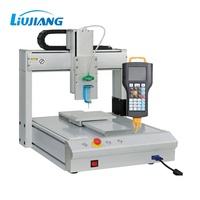 Machine de distribution automatique de robot dégoulinant de peinture d'époxy de bureau de prix usine 3 axes