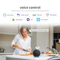 Interrupteur JRUMP Apple Homekit Interrupteur tactile pour la maison intelligente Interrupteurs lumineux vocaux WIFI Interrupteur intelligent à commande vocale Siri