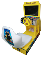 LIFUN Factory Wholesale Arcade Video Racing Game Machine Coin Operated Car Motor Bike Sports Kids Fun Children Metal Indoor Use