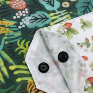 Bolsa de Compras Plegable Reutilizable Personalizada de Fábrica, 190T, de Nailon y Poliéster, con Bolsa Pequeña - Product Image 2