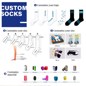 <span class=keywords><strong>Chaussettes</strong></span> de sport respirantes en coton à séchage rapide, personnalisables avec logo, pour le fitness – Meilleures ventes - Product Image 6