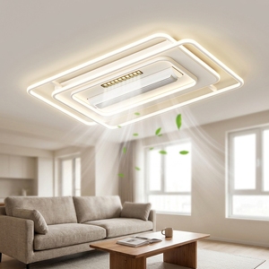 <span class=keywords><strong>Ventilateur</strong></span> de <span class=keywords><strong>Plafond</strong></span> Moderne sans Pales à LED <span class=keywords><strong>avec</strong></span> <span class=keywords><strong>Lumière</strong></span> Télécommandée, Éclairage Dimmable Protection Oculaire <span class=keywords><strong>Silencieux</strong></span> pour Hôtel et Toute la Maison - Product Image 2