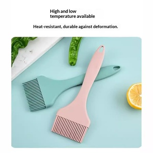 Pennello per Olio in Silicone Alimentare di Grado Alimentare, Grande, Integrato, Resistente alle Alte Temperature, 7CM, per Barbecue, Cottura e <span class=keywords><strong>Salsa</strong></span> di Soia - Product Image 2