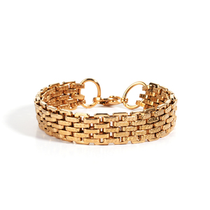 Cộng với kích thước openwork thiết kế không gây dị ứng 57g Vòng đeo tay thanh lịch các cặp vợ chồng phù hợp với chuỗi không thấm nước Ngày Valentine Vòng đeo tay vàng - Product Image 3