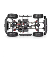 HOSHI RGT 136100 V3FD RC Car 1/10 4WD Control Remoto Crawler Off-Road Rock Cruiser Simulación de Vehículo de Escalada Modelo RTR