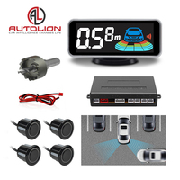 Assistant de stationnement automobile AUTOLION, écran numérique de distance, modes d'alarme multiples (silencieux/sonore/par voix)