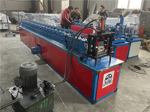 Lên thang máy hướng dẫn đường sắt thương mại đảm bảo con lăn màn trập cửa cuộn tạo thành máy - Product Image 3