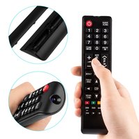 Control Remoto Infrarrojo IR de Largo Alcance BN59-01199F AA59-00666A con Estabilización de Señal para TV LCD Samsung