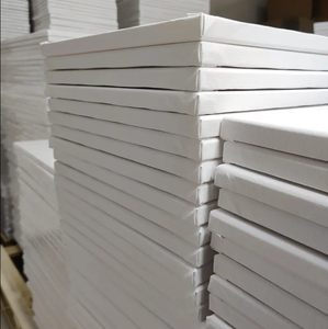 40x50cmカスタムブランクピュアまたはリネンコットンストレッチキャンバスウッドフレーム付き油絵アクリル絵画用 - Product Image 3